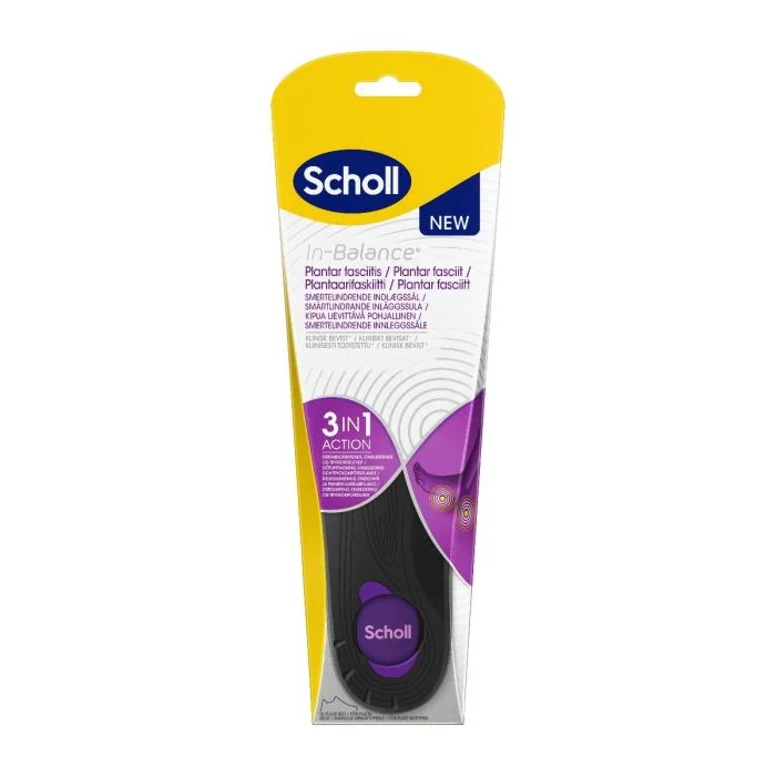Scholl Innleggsåle Plantar Fascitt S X2 v:6607544 Scholl Innleggsåle Plantar Fascitt S X2 v:6607544