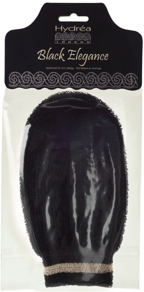Hydréa London Exfoliating Spa Mitt Black v:1246596 Hydréa London Exfoliating Spa Mitt Black v:1246596