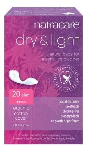 Natracare Dry & Light - 20 stk. v:2281174