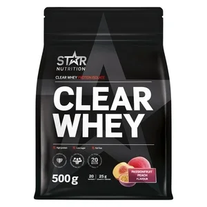 Star Nutrition Clear Whey Passionfruit Peach 500g v:1573285 Star Nutrition Clear Whey Passionfruit Peach 500g v:1573285