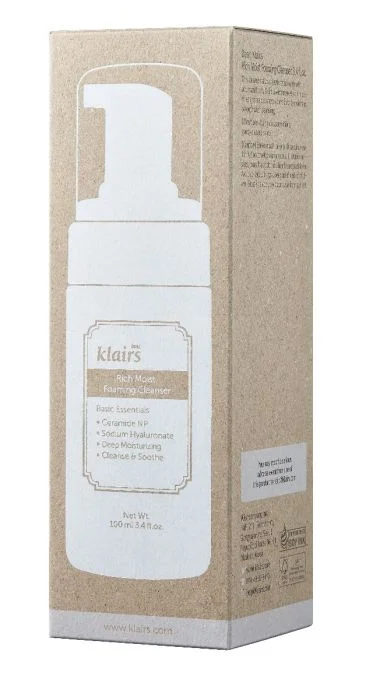 Klairs Rich Moist Foaming Cleanser v:4099244 Klairs Rich Moist Foaming Cleanser v:4099244