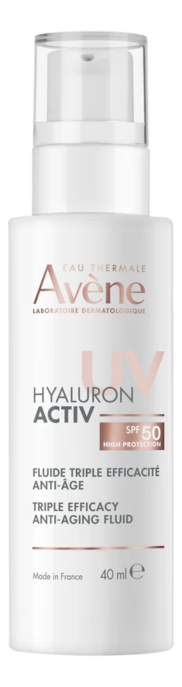 Avène Hyaluron Activ UV Fluid SPF50 – 40 ml. v:6695196 Avène Hyaluron Activ UV Fluid SPF50 – 40 ml. v:6695196