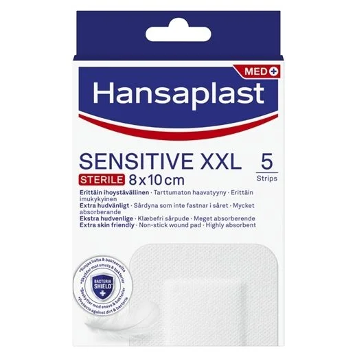Hansaplast Sensitive XXL – 5 stk. v:3669428 Hansaplast Sensitive XXL – 5 stk. v:3669428