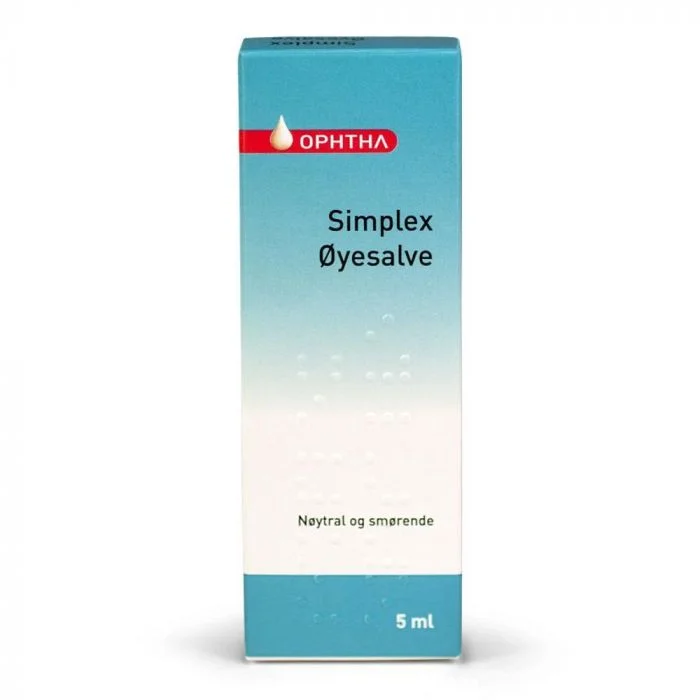 Simplex øyesalve 5 ml v:5115602