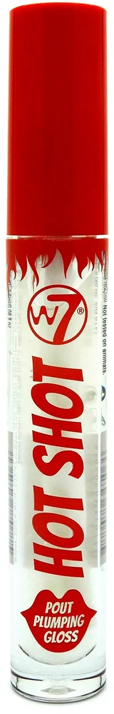 W7 Hot Shot Lip Plumping Gloss Clear v:8949314