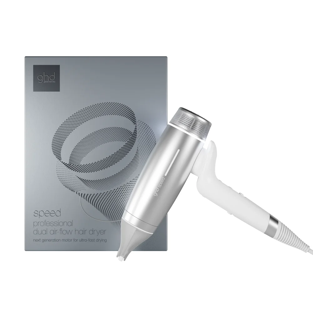 ghd Speed Hair Dryer Silver White v:5461349 ghd Speed Hair Dryer Silver White v:5461349