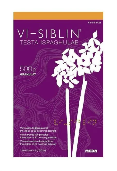 Vi-Siblin 610 mg/g granulat 500 g v:2798420 Vi-Siblin 610 mg/g granulat 500 g v:2798420