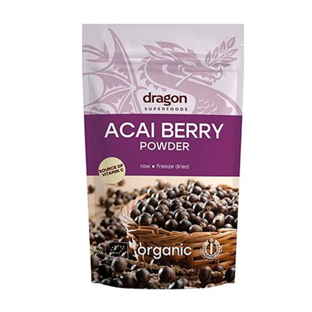 Dragon Superfoods Acai pulver Ø – 75 g v:4969584 Dragon Superfoods Acai pulver Ø – 75 g v:4969584