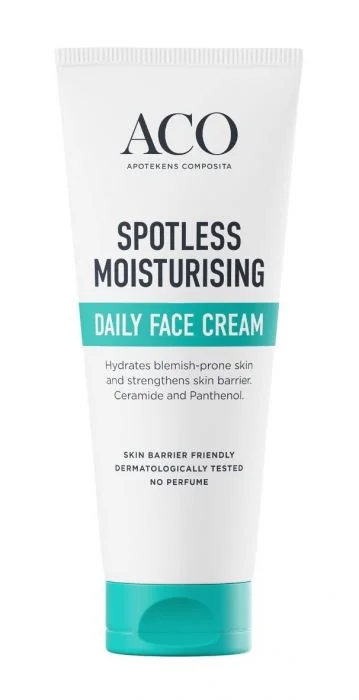 ACO Spotless Daily Face Cream 60 ml – Fuktighetskrem mot urenheter v:7169147
