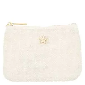 DARK Tweed Mini Pouch Off White v:7839880 DARK Tweed Mini Pouch Off White v:7839880