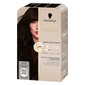 Schwarzkopf Creme Supreme 3-0 Darkest Brown 182g v:8384571 Schwarzkopf Creme Supreme 3-0 Darkest Brown 182g v:8384571