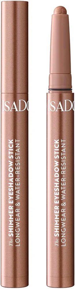 IsaDora The Shimmer Eyeshadow Stick Longwear & Water-Resistant 41 Bronze Brown v:1734765