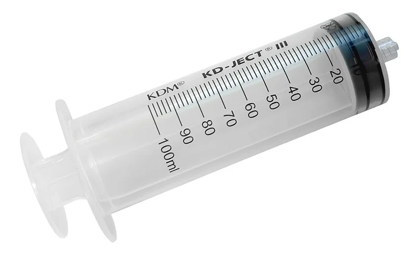 KD-Ject III sprøyte 3-k 100ml LL centrisk grad 2ml – 25 stk. v:2067048 KD-Ject III sprøyte 3-k 100ml LL centrisk grad 2ml – 25 stk. v:2067048