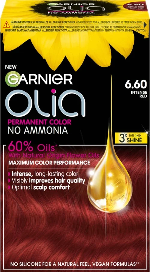 Garnier Olia Permanent Color 6.60 Intense Red v:1635299