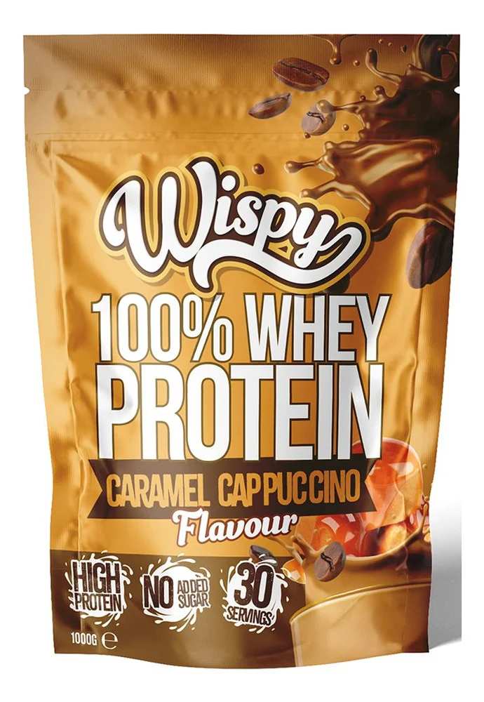 Wispy Whey Caramel Cappuccino – 1000 g. v:4295325