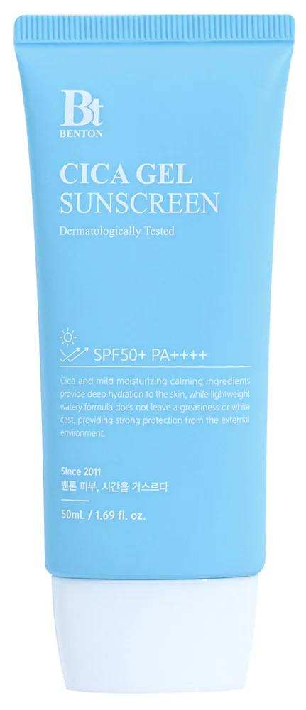 Cica Gel Sunscreen Serum SPF50+ PA++++ 50 ml – Benton v:1110263 Cica Gel Sunscreen Serum SPF50+ PA++++ 50 ml – Benton v:1110263