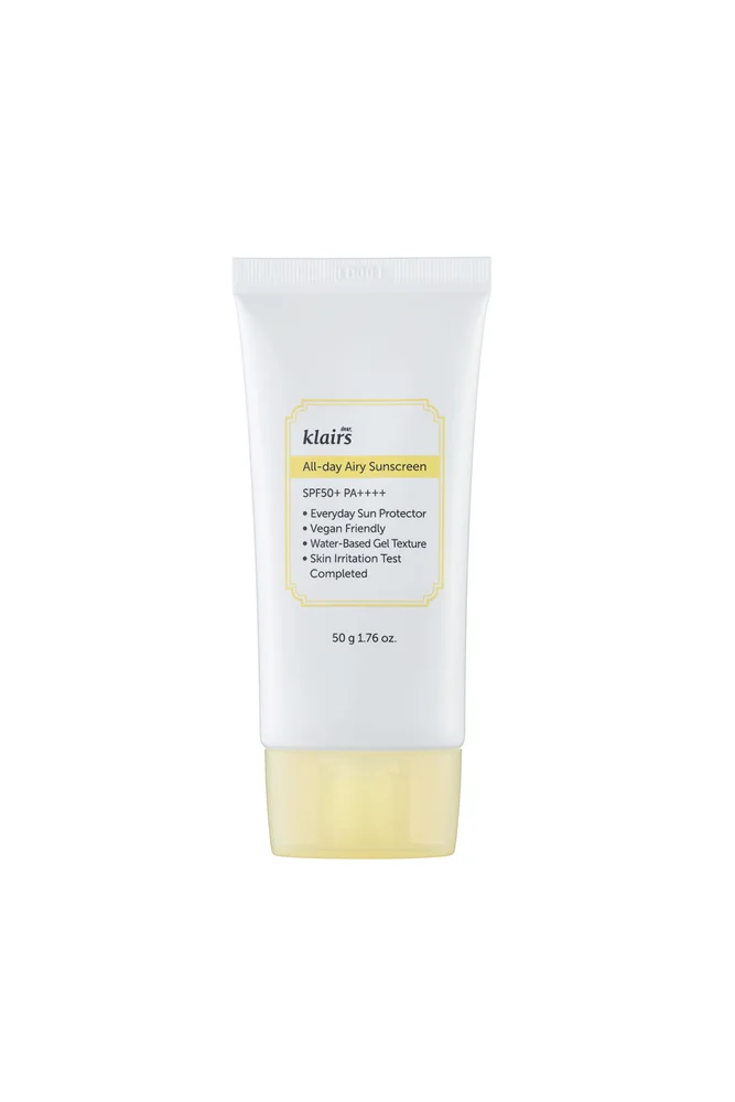 All-day Airy Sunscreen SPF50+ PA++++ 50 ml – KLAIRS v:3686306