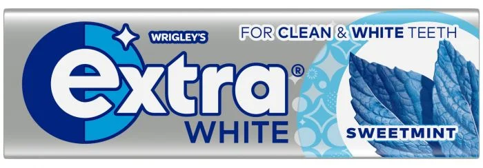 Extra White Sweet Mint tyggegummi 14 g v:5451850