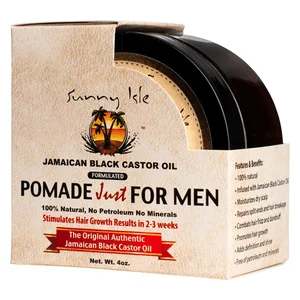 Sunny Isle Jamaican Black Castor Oil Hair Pomade Just For Men 113g v:4741861