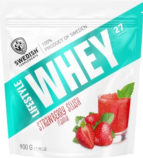 Swedish Supplements Lifestyle Whey Strawberry Slush 900 g v:2917689 Swedish Supplements Lifestyle Whey Strawberry Slush 900 g v:2917689