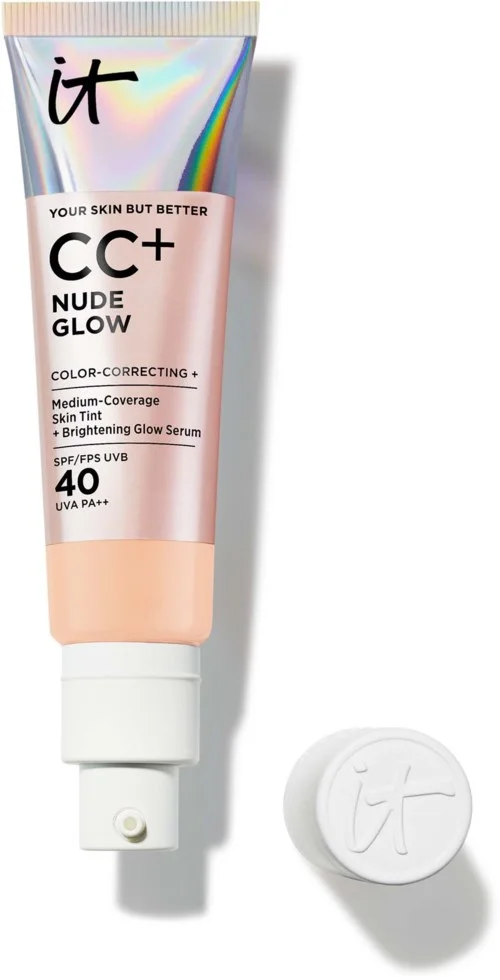 IT Cosmetics CC+ Nude Glow SPF 40 Light Medium v:5205101 IT Cosmetics CC+ Nude Glow SPF 40 Light Medium v:5205101