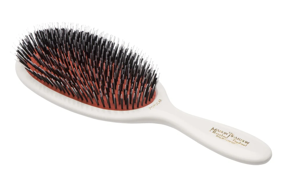 BN1 - Popular Bristle and Nylon Elfenbenshvid - Mason Pearson v:1534046