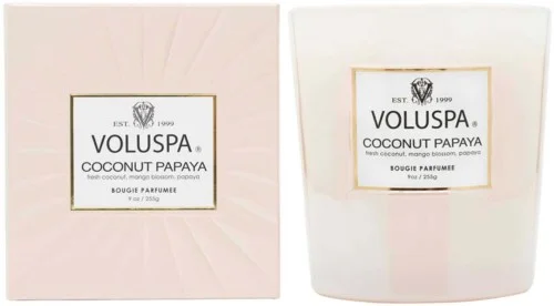 Voluspa Coconut Papaya Vermeil Boxed Candle 255 g v:6806973 Voluspa Coconut Papaya Vermeil Boxed Candle 255 g v:6806973