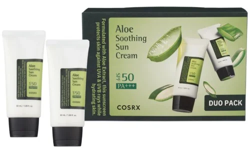COSRX Aloe Soothing Sun Cream Duo Pack v:6222461 COSRX Aloe Soothing Sun Cream Duo Pack v:6222461