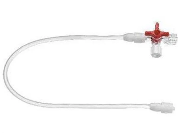 Argon mellomstykke han treveiskran 30 cm steril 25 stk v:3816988