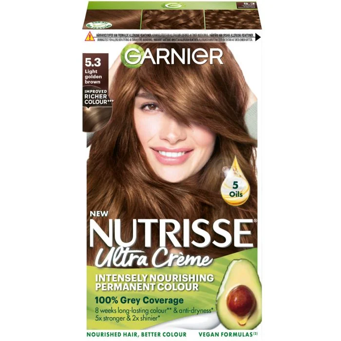 Garnier Nutrisse Ultra Créme 5.3 Light Golden Brown 160 ml v:2939391 Garnier Nutrisse Ultra Créme 5.3 Light Golden Brown 160 ml v:2939391