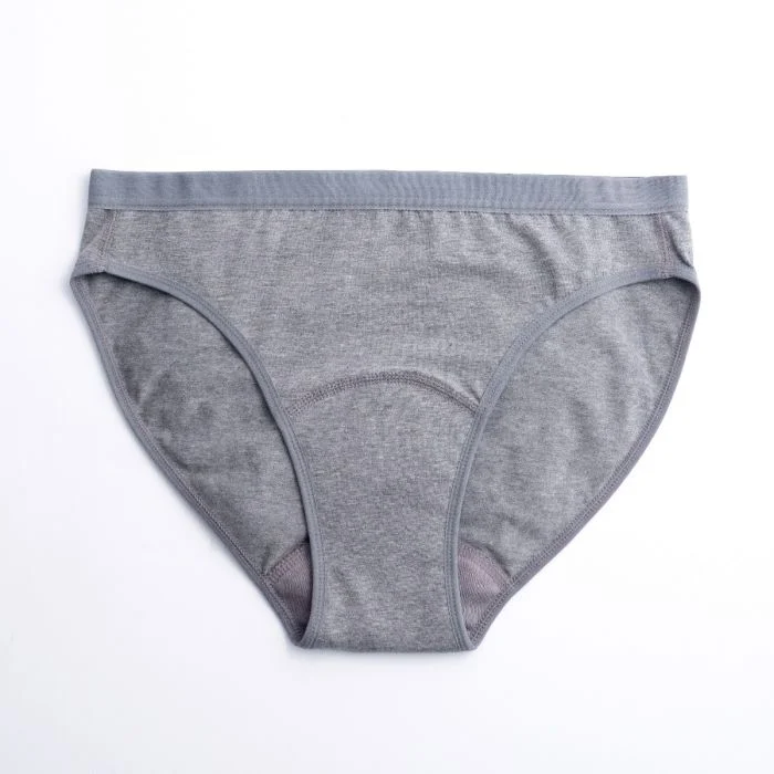 ImseVimse mensentruse bikini M gråmelert v:7974293 ImseVimse mensentruse bikini M gråmelert v:7974293