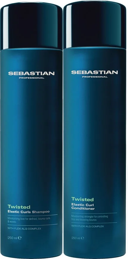 Sebastian Professional Twisted Bundle Elastic Curls Shampoo 250 ml & Conditioner 250 ml v:5382038