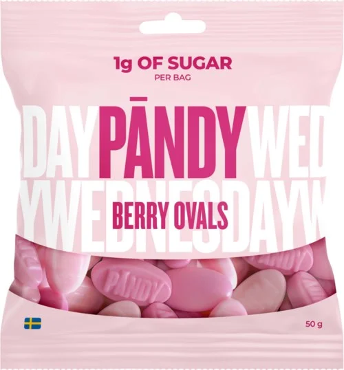 Pändy Candy Berry Ovals 50 g v:8987815 Pändy Candy Berry Ovals 50 g v:8987815