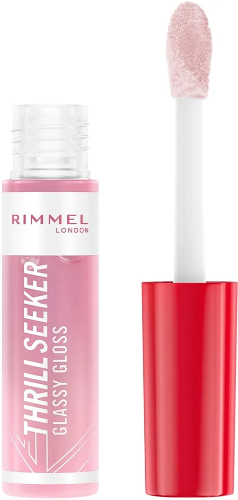 Rimmel Thrill Seeker Glassy Gloss Lip Gloss 100 Coco suga v:9315161