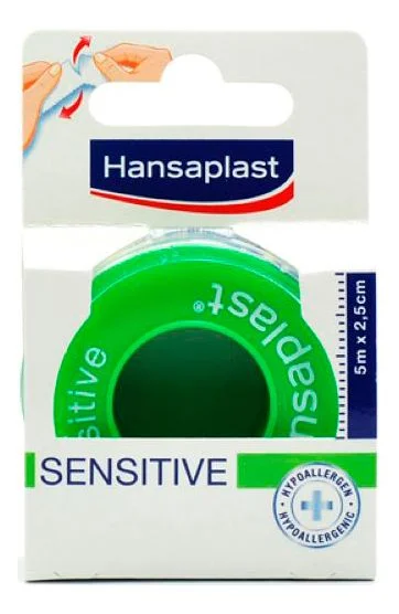 Hansaplast Tape Sensitive - 5 m. v:9097321