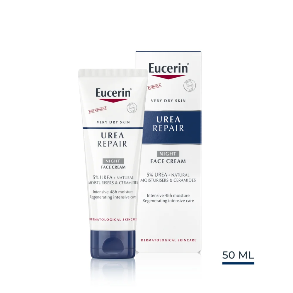 UreaRepair Night Face Cream 50 ml - Eucerin v:4691507