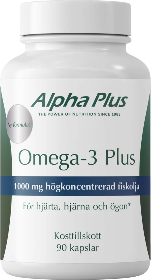Alpha Plus Omega-3 Plus 90 stk v:4860284 Alpha Plus Omega-3 Plus 90 stk v:4860284