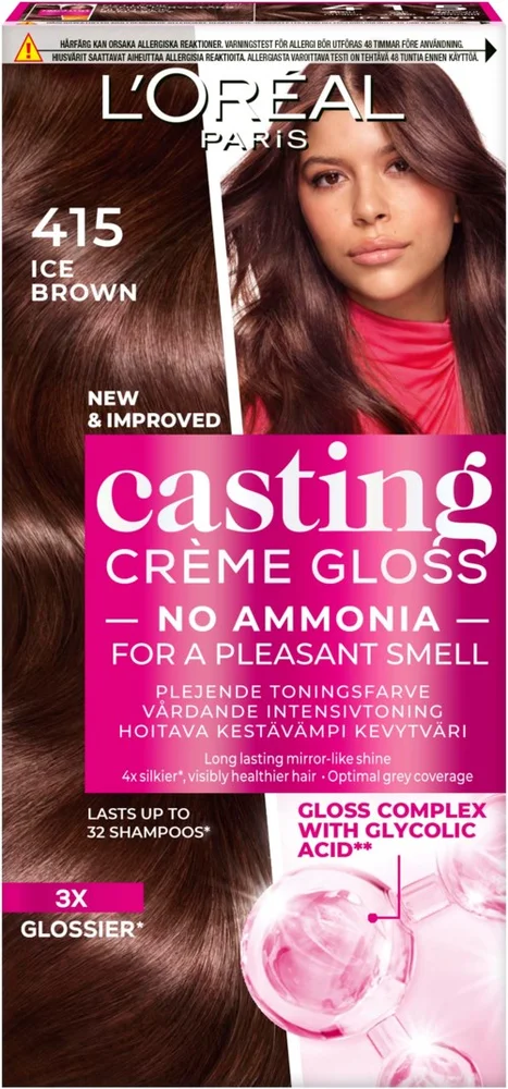 Loreal Paris Casting Crème Gloss 415 Ice Brown v:2889081 Loreal Paris Casting Crème Gloss 415 Ice Brown v:2889081