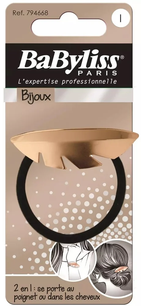 BaByliss Paris Accessories Hair Tie Leaf Gold/Silver/Rosé v:1138990 BaByliss Paris Accessories Hair Tie Leaf Gold/Silver/Rosé v:1138990