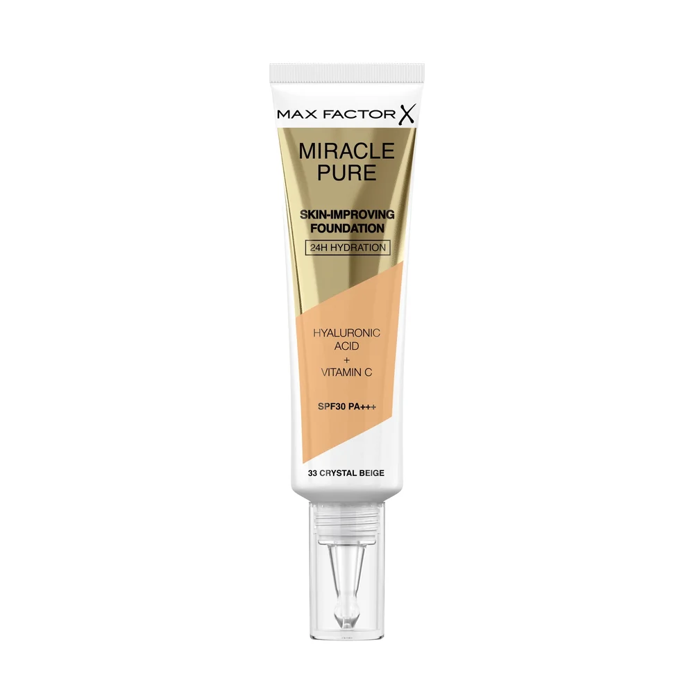 Miracle Pure Skin-Improving Foundation 33 Crystal Beige - Max Factor v:8781673