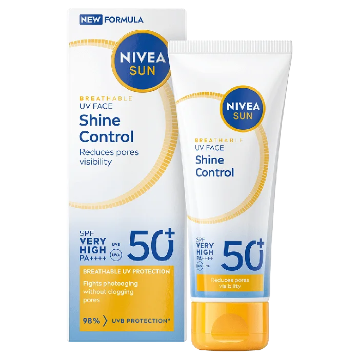 NIVEA Sun UV Face Shine Control SPF 50+ 40 ml v:5492339 NIVEA Sun UV Face Shine Control SPF 50+ 40 ml v:5492339