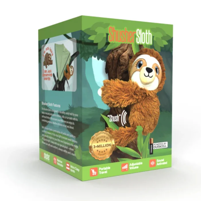 BabyShusher Shusher Sloth søvnhjelpemiddel 1 stk v:8205342