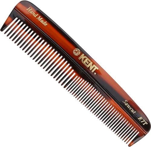 Kent Brushes Handmade Small Fine/Coarse Toothed Pocket Comb v:6368265