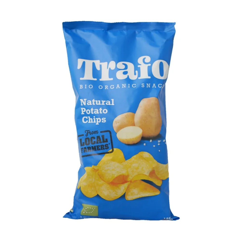 Trafo Potetchips m. salt Ø - 125 g v:6971347