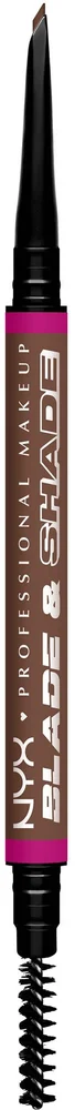 NYX PROFESSIONAL MAKEUP Blade & Shade Brow Pencil 08 Chocolate v:4143202