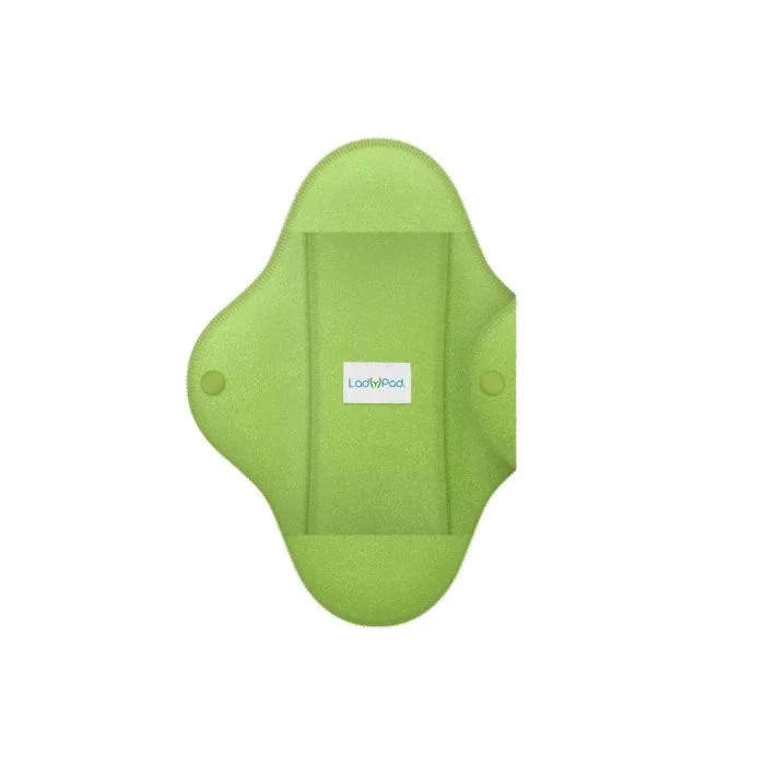 LadyPad Økologiske vaskbare bind Pad and Liner Green Str. L – 1pk v:5044336 LadyPad Økologiske vaskbare bind Pad and Liner Green Str. L – 1pk v:5044336