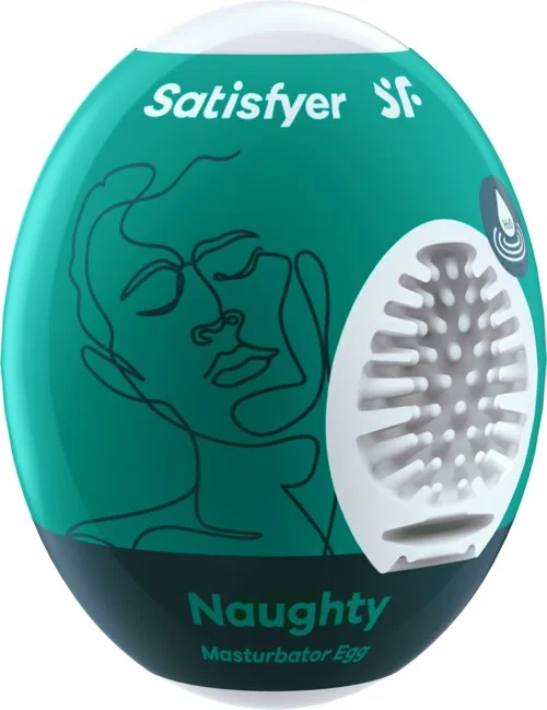Satisfyer Masturbator Egg Single Naughty 1 stk v:8423828 Satisfyer Masturbator Egg Single Naughty 1 stk v:8423828