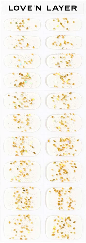 Love’n Layer Love Note Funky Sparkle Gold v:6022922 Love’n Layer Love Note Funky Sparkle Gold v:6022922