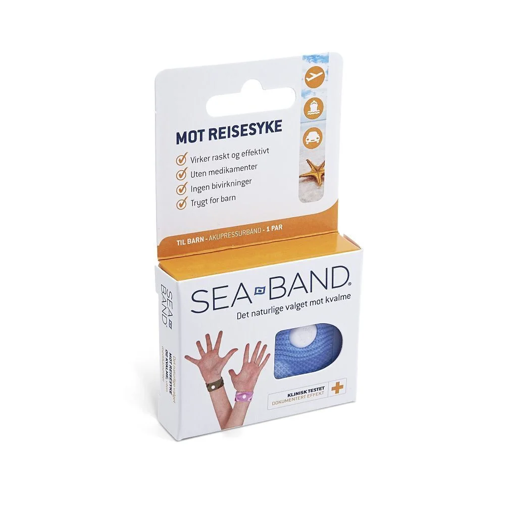 Sea-Band mot reisesyke barn, assorterte farger – 1 stk v:2943118 Sea-Band mot reisesyke barn, assorterte farger – 1 stk v:2943118