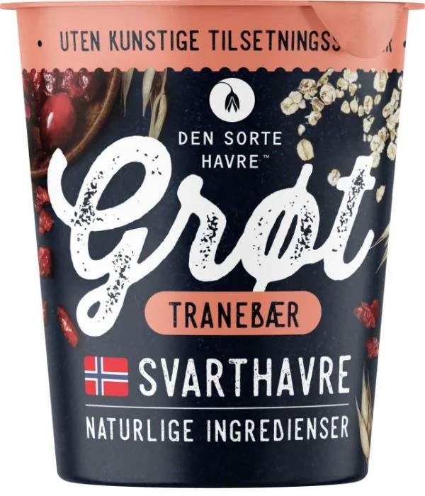 Den Sorte Havre havregrøt v:5661548